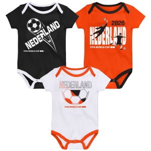 FIFA World Cup 2026™ Nederland Onesie 3 Pack - Infant