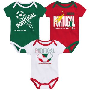 FIFA World Cup 2026™ Portugal Onesie 3 Pack - Infant