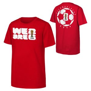 FIFA World Cup 2026™ We Are 26 Emblem Red Tee - Youth