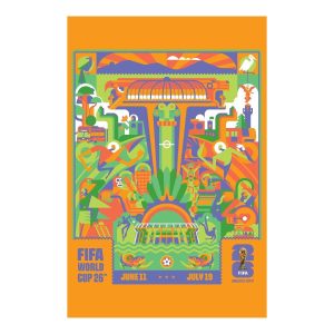 FIFA World Cup 2026™ Mexico City Host City Poster