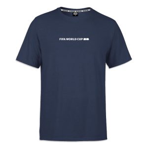 FIFA World Cup 2026™ Vertical Abstract Navy T-Shirt - Unisex