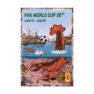 FIFA World Cup 2026™ Boston Host City Poster